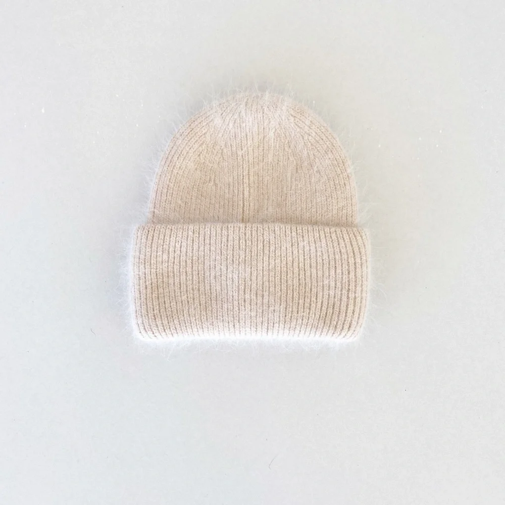 NWT Knit Rabbit Fur Toques - Picture 5 of 10